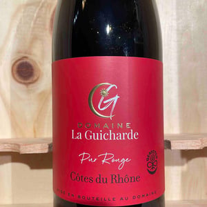 Pur Rouge - Domaine De La Guicharde - arnaud-isabelle-guichard