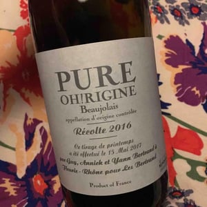 Pure Oh!Rigine - Les Bertrand - guy-annick-yann-bertrand