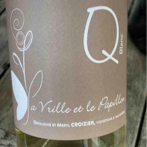 Q Blanc - La Vrille et le Papillon - geraldine-meryl-croizier