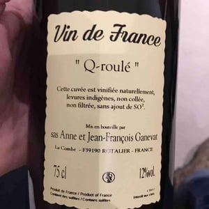 Q-Roulé - Domaine Ganevat - anne-jean-francois-ganevat