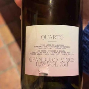 Quarto (Mallorca) - Panduro Vinos Murcia - Ibon Apezteguia & Henrik Falk -2021