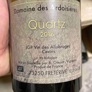 Quartz - Domaine Des Ardoisières - brice-omont