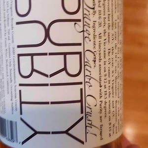 Quench Syrah - Purity Wine - Noel Diaz 