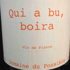 Qui A Bu Boira - Domaine du Possible - loic-roure