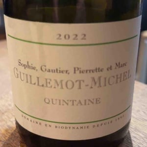 Quintaine - Domaine Guillemot-Michel - Sophie & Gautier Roussille 