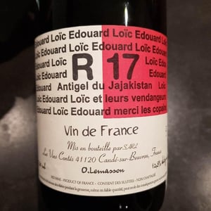 R17 - Les Vins Contés (CLOSED) - Olivier Lemasson (CLOSED) 