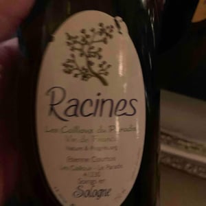 Racines Blanc - Les Cailloux du Paradis - Claude & Etienne Courtois 