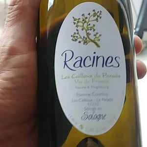 Les Cailloux du Paradis - Claude & Etienne Courtois - Racines Blanc