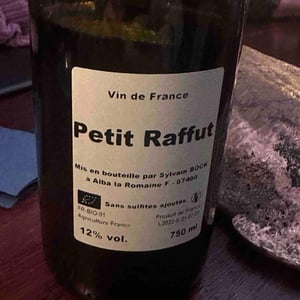 Raffut - Sylvain Bock - sylvain-bock