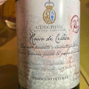 Rosso Di Cerasa 2009 - Azienda Agricola Francesco Guccione - Francesco Guccione 