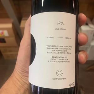 Re Rosso - Cantina Giardino - antonio-di-gruttola-daniela-de-gruttola