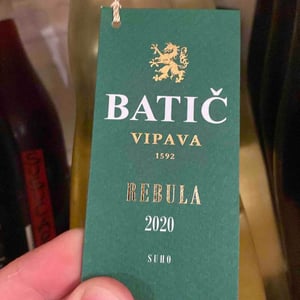 Rebula - Batič Winery - miha-batic -2019
