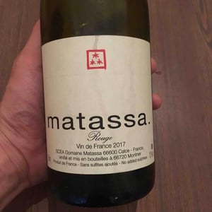 Matassa Rouge - Domaine Matassa - tom-lubbe