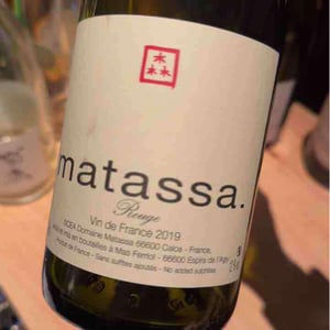 Domaine Matassa - Tom Lubbe - Matassa Rouge