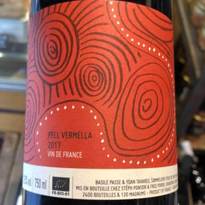 Pell Vermella 2017 - Vin des Potes - Basile Passe -2017
