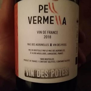 Pell Vermella 2017 - Vin des Potes - basile-passe -2017