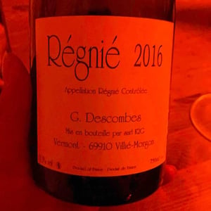Régnié - Georges Descombes - georges-descombes