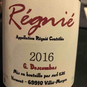 Régnié 2016