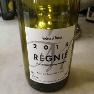 Regnié 2016