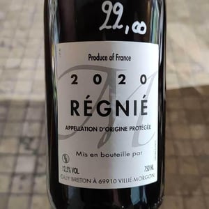 Regnié - Domaine Guy Breton - P'tit Max - guy-breton