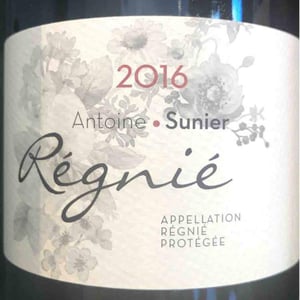 Antoine Sunier - Antoine Sunier - Régnié