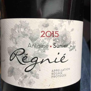 Régnié - Antoine Sunier - Antoine Sunier 
