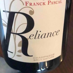 Reliance Brut Nature - Franck Pascal - Franck & Isabelle Pascal 