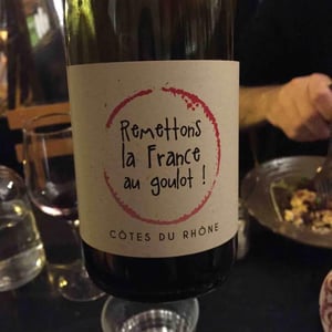 Remettons La France Au Goulot 2015
