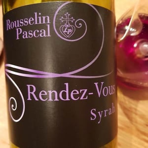 Domaine Rousselin - Laurence & Pascal Rousselin - Rendez Vous Syrah