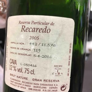 Reserva Particular de Recaredo - Recaredo - ton-mata