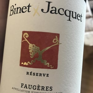 Faugères Réserve - Binet-Jacquet - Olivier Binet & Pierre Jacquet 