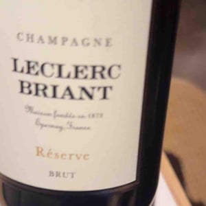 Réserve Brut - Champagne Leclerc Briant - Frédéric Zeimett 