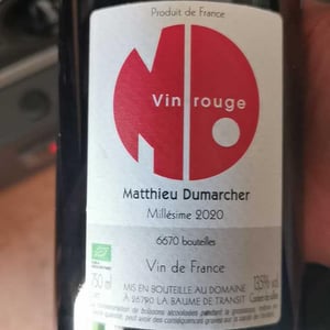 Réserve - Domaine Matthieu Dumarcher - Matthieu Dumarcher 