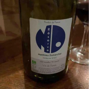 Réserve - Domaine Matthieu Dumarcher - Matthieu Dumarcher 