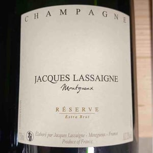 Réserve Extra Brut - Champagne Jacques Lassaigne - emmanuel-lassaigne