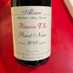 Réserve T.S. Pinot Noir - Gérard Schueller & Fils - Bruno Schueller -2018