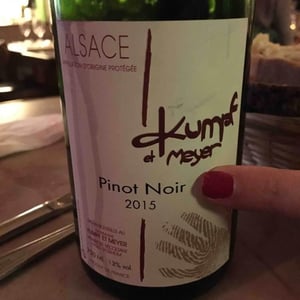 Restons Nature Pinot Noir - Kumpf & Meyer - Julien Albertus 