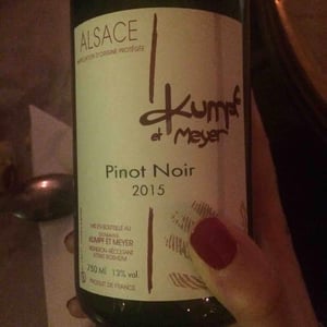 Restons Nature Pinot Noir - Kumpf & Meyer - Julien Albertus 