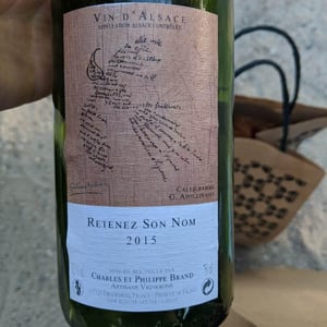 Domaine Brand & Fils - Philippe Brand - Retenez Son Nom
