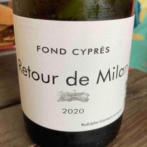 Retour De Milan - Fond Cyprès - rodolphe-gianesini-laetitia-ourliac