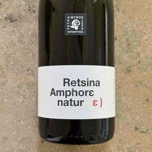 Tetramythos Winery - Τετράμυθος - Panos Papayiannopoulos, Aristos Spanos, Eustatius Spanos - Retsina Amphore Natur
