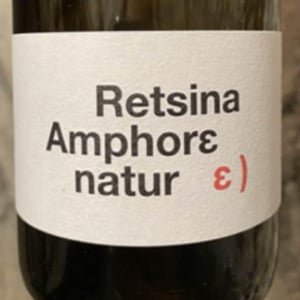 Retsina Amphore Natur - Tetramythos Winery - Τετράμυθος - panos-papayiannopoulos-aristos-spanos-eustatius-spanos