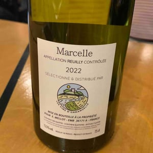 Reuillly Marcelle - Les Vins D’Emmanuelle - emmanuelle-mellot -2022