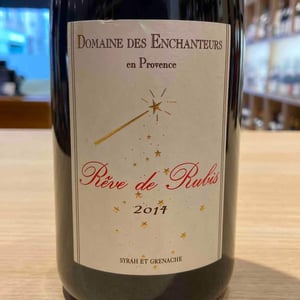 Rêve De Rubis - Domaine Des Enchanteurs - Catherine Desbois-Mouchel & Bertrand Seube -2014