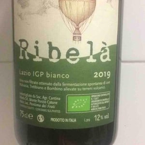 Cantina Ribelà - Chiara Bianchi & Daniele Presutti - Ribelà - bianco
