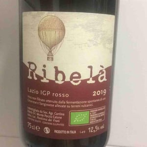 Ribelà - rosso - Cantina Ribelà - Chiara Bianchi & Daniele Presutti 