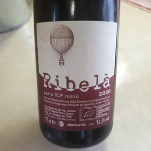 Ribelà - rosso - Cantina Ribelà - Chiara Bianchi & Daniele Presutti 