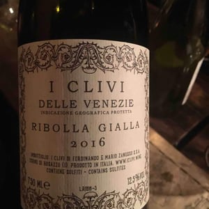 Ribolla Gialla - I Clivi - Ferdinando e Mario Zanusso 