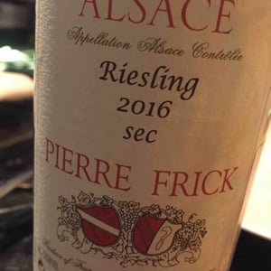 Domaine Pierre Frick - Jean-Pierre, Chantal et Thomas Frick - Riesling