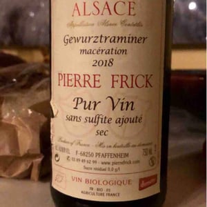 Domaine Pierre Frick - Jean-Pierre, Chantal et Thomas Frick - Riesling